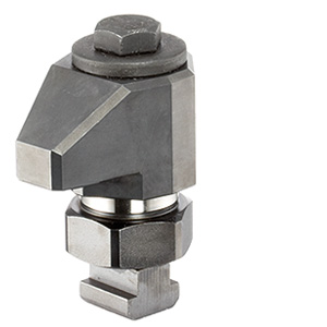 Halder 23310.0034 Aufsitzspanner niedrige Bauform, Größe 44 x 30 mit Exzenterspannhebel - Aufsitzspanner Aufsitzspanner - niedrige Bauform