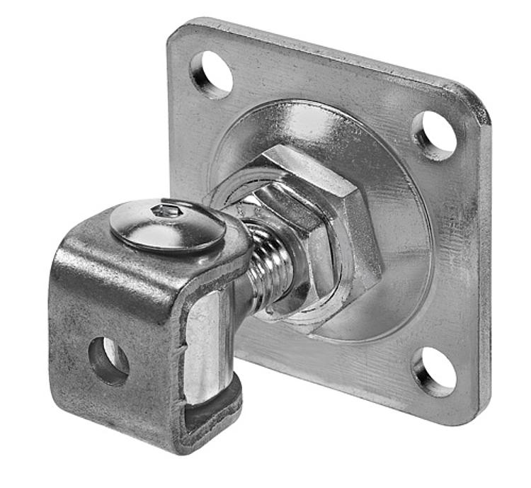 AMF 149TD-M20 Torband mit Dübelplatte, Größe : M20, ØD: 14, L: 92 - LE 149TD Torband mit Duebelplatte -Abbildung
