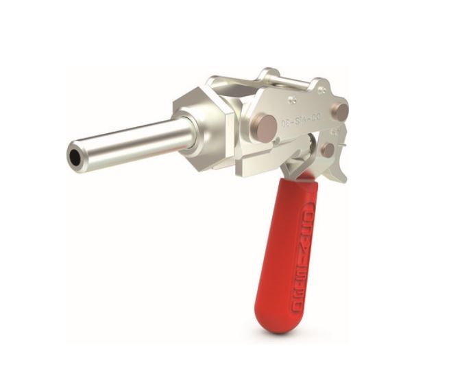 DESTACO 624 Schubstangenspanner Einbau  Haltekraft 3600N, Hub 66mm, INCH: Zoll-Gewinde 3/8-16 - DESTACO 624-R 624-MMR Schubstangenspanner Einbau Haltekraft 3600N - Hub 66mm - Zollgewinde - Metrisch