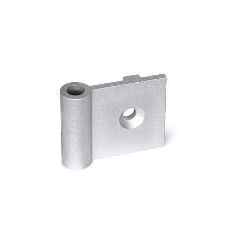 Ganter 2291-50-80-IF-C-EL Scharnierflügel, für Aluminiumprofile / Flächenelemente - GN-2291-Scharnierfluegel-fuer-Aluminiumprofile