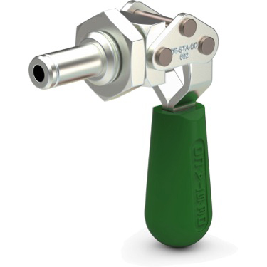 DESTACO 602-MM-G Schubstangenspanner Einbau  Haltekraft 900N, Hub 19mm, G: Mit grünem Handgriff - DESTACO 602-MM-G Schubstangenspanner Einbau Haltekraft 900N - Hub 19mm - Standard - Handrgriff gruen