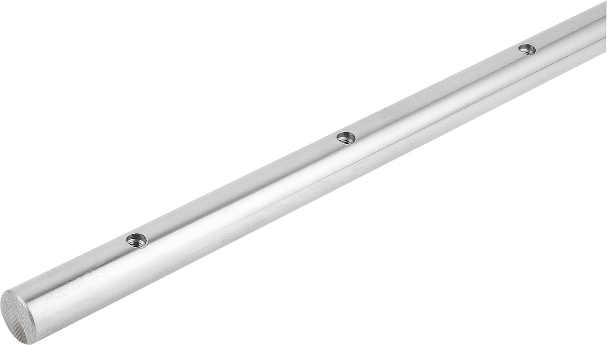 Norelem 21590-016500X0600 PRÄZISIONSFÜHRUNGSWELLE D=16, MIT BEFESTIGUNGSBOHRUNG, L=600 - 21590-016500X0600 PRAEZISIONSFUEHRUNGSWELLE D 16 - MIT BEFESTIGUNGSBOHRUNG - L 600