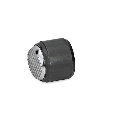 Ganter 709.2-12-R PENDELELEMENT MIT PASSUNGSAUFN., DRUCKFL.GERIFFELT - GN 709-2 Pendelelemente - mit Innengewinde - Stahl-Abbildung