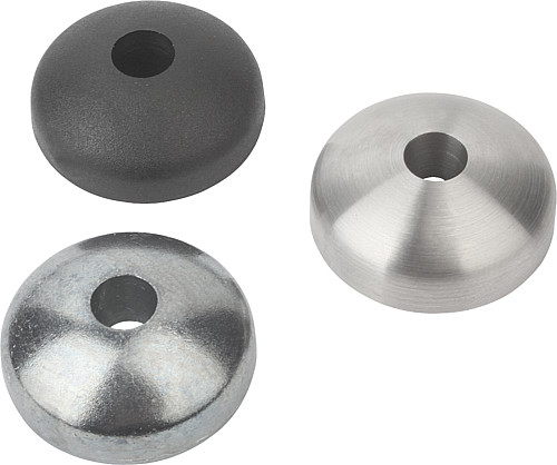 Kipp K0428.10301 TELLER F.STELLFUSS ECO LINE FORM A, ZINK - KIPP K0428-A Teller fuer Stellfuesse ECO Line - Form A