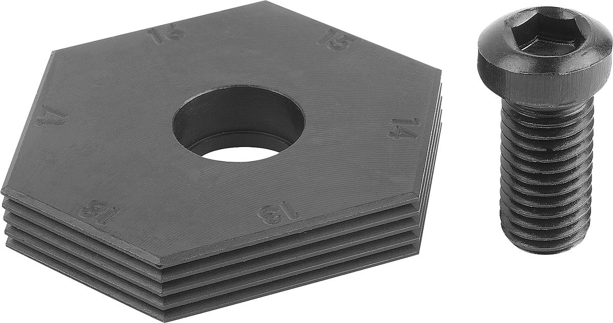 Norelem 04432-15 VARIABLE SECHSKANTKLEMME FORM B, - 04432-15 VARIABLE SECHSKANTKLEMME FORM B