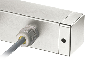 Leschhorn TG-04K.F160.36 Tastergehäuse mit 1 Drucktaster + 1 Not-Halt, A= 160mm, L= 176mm, Anschluss B: Anschlußkabel 10m - LE 70054 TG-Stecker-Kabel