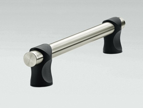 Leschhorn FG10-05.300.37  Funktionsgriffe A 300,  Griff mit 2 Taster u. Not-Halt - Leschhorn FG10 Maschinengriffe Gegengriff