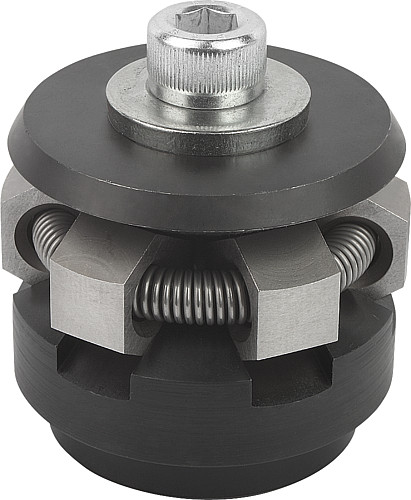 Norelem 03158-201504 ZENTRIERSPANNER FORM B - Norelem 03158-B Zentrierspanner mit Schutz