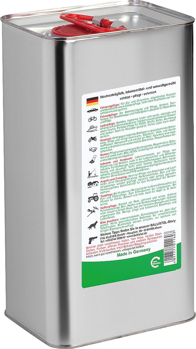 Norelem 97930-205000 BALLISTOL UNIVERSALÖL, 5 LITER FLÜSSIG, KANISTER - 97930-205000 BALLISTOL UNIVERSALOEL - 5 LITER FLUESSIG - KANISTER