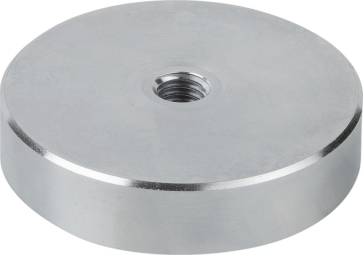 Kipp K0556.04 FLACHGREIFER AUS NEODYM, MIT INNENGEWINDE - K0556-04 FLACHGREIFER AUS NEODYM - MIT INNENGEWINDE