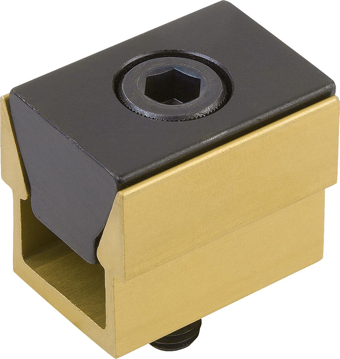 Kipp K0037.08 DOPPEL KEILSPANNER D=M8, - K0037-08 DOPPEL KEILSPANNER D M8