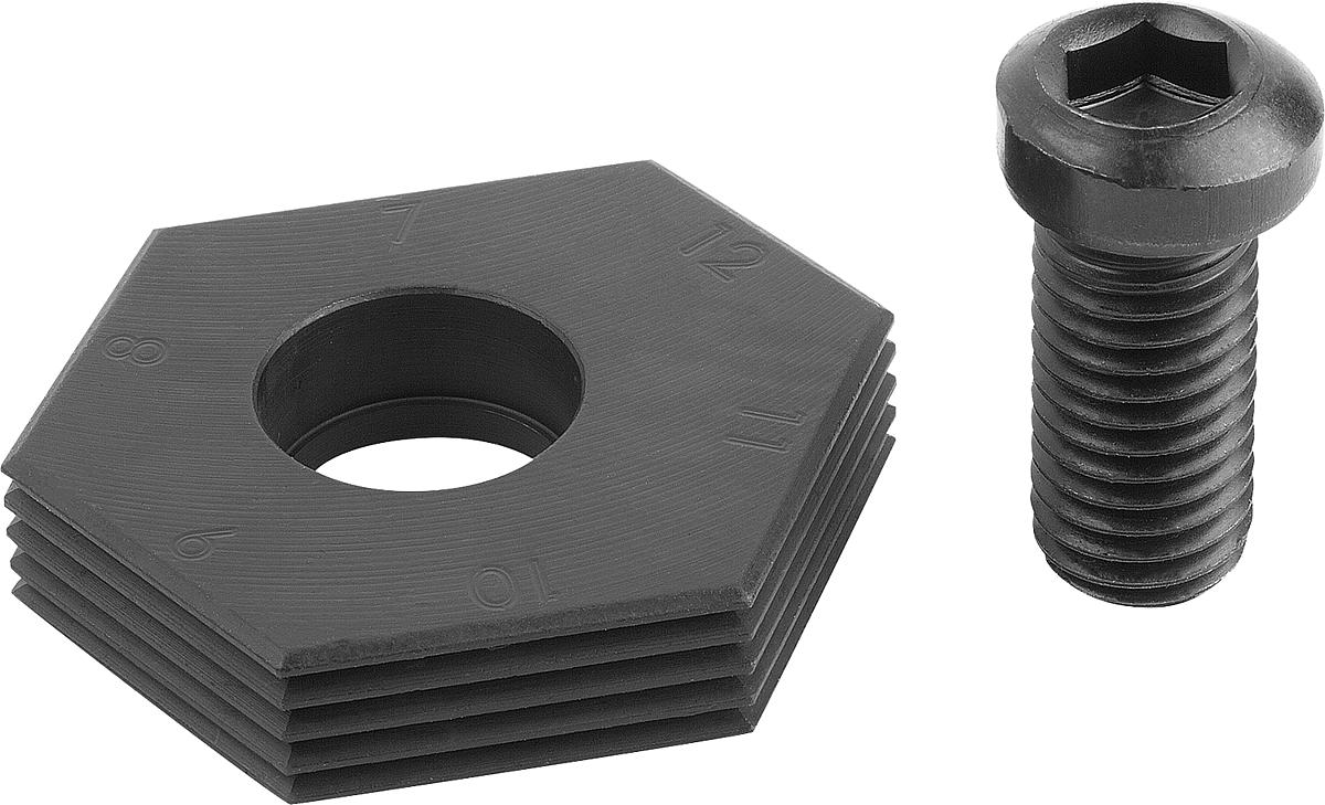 Norelem 04432-14 VARIABLE SECHSKANTKLEMME FORM B - 04432-14 VARIABLE SECHSKANTKLEMME FORM B