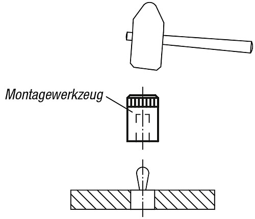 Norelem 03330-03 MONTAGEWERKZEUG, - Norelem 03330-MW Montagewerkzeuge