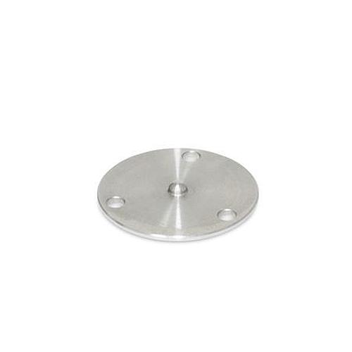 Ganter 2277.1-NI-20 Justierplatten - GN 2277-1 Justierplatten-Abbildung