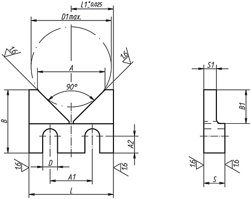 Norelem 03160-01 ZENTRIERSTÜCK B=30 - Norelem 03160 Zentrierstuecke