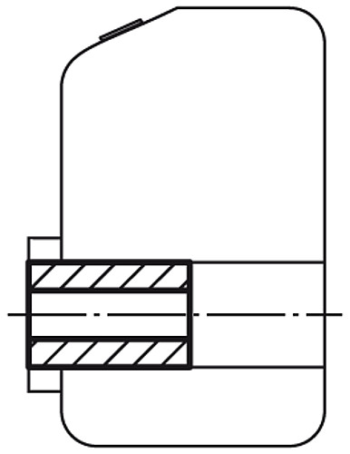 Kipp K0412.2018 REDUZIERHÜLSE, D=20, D1=18 - KIPP K0412 Reduzierhuelsen