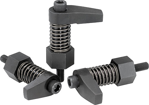 Kipp K0015.16150 SPANNHAKEN MIT BUND  M16 - KIPP K0015 Spannhaken mit Bund