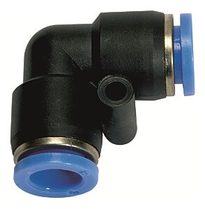 RIEGLER 137.004 L-Steckverbindung »Blaue Serie«, für Schlauch-Außen-Ø 4 - LE71512 blaue Serie 137-004 L Steckverbindungen -