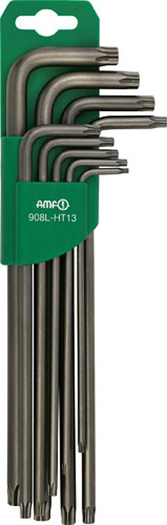 AMF 908L-HT13C TORX-Schlüsselhalter, Inhalt TORX: T5, 6, 7, 8, 9, 10, 15, 20, 25, 27, 30, 40, 50 - LE 908L-HT13C TORX-Schluesselhalter -Abbildung