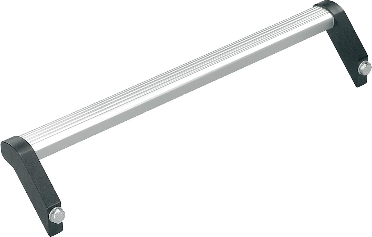 Kipp K0131.3000833 MASCHINENGRIFF FORM C, A=300, NATURFARBEN ELOXIERT - K0131-3000833 MASCHINENGRIFF FORM C - A 300 - NATURFARBEN ELOXIERT