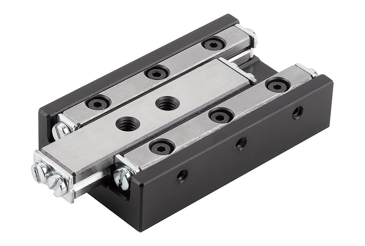 Norelem 21035-030050 MINI SCHLITTENFÜHRUNG, ROLLENGELAGERT, B=30, L=50 - 21035-030050 MINI SCHLITTENFUEHRUNG - ROLLENGELAGERT - B 30 - L 50