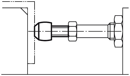 Kipp K0106.06 SCHUTZKAPPE, POLYAMID - KIPP K0106 Schutzkappen