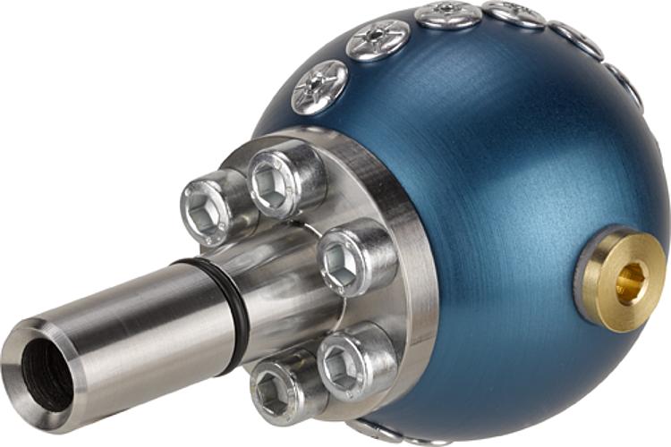 AMF 1510CBVC AMF-Cleaner, Ausführung Ball Vertical Control, Einstecktiefe A: 40 mm, D1: 16 mm, L1: 110 mm - LE 1510CBVC Cleaner - Ausfuehrung Ball VerticalControl-Abbildung