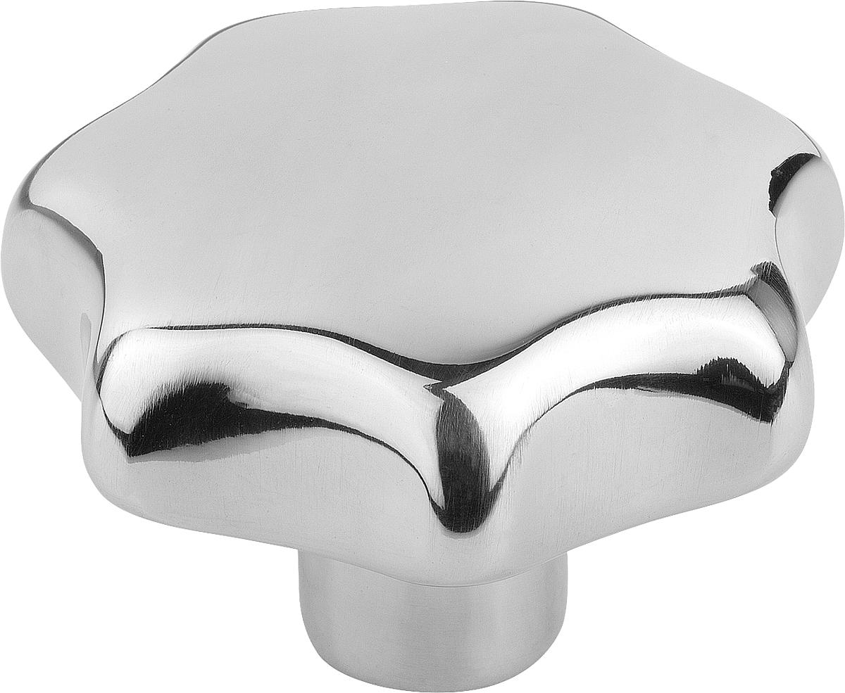 Norelem 06194-550102 STERNGRIFF                    EDELSTAHL, FORM E, D1=50, D5=M - 06194-550102 STERNGRIFF                    EDELSTAHL - FORM E - D1 50 - D5 M