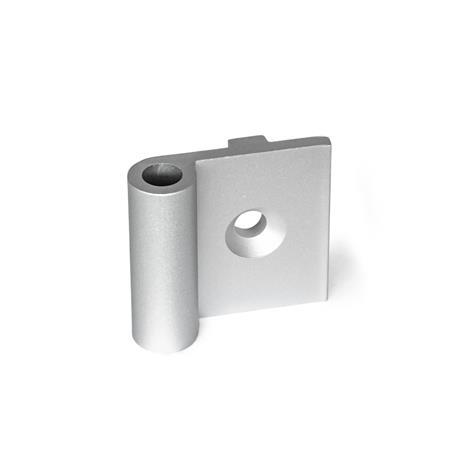Ganter 2291-50-80-IF-C-EL Scharnierflügel, für Aluminiumprofile / Flächenelemente - GN-2291-Scharnierfluegel-fuer-Aluminiumprofile