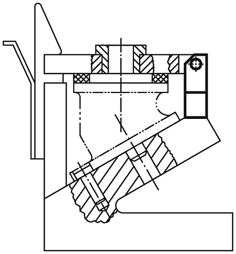 Norelem 08100-01 LAGERBOCK, KURZ, L=50 !!! AUSLAUFARTIKEL !!! NUR NOCH LAGERABVERKAUF !!! - Norelem 08100 Lagerboecke kurz