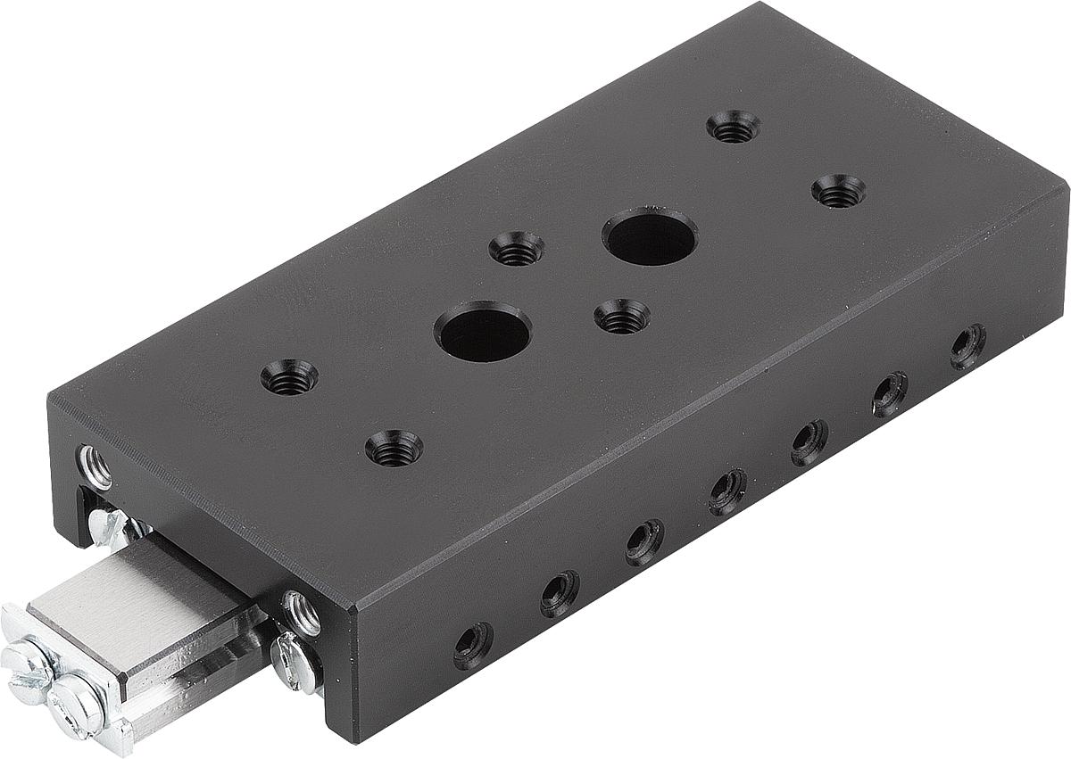 Norelem 21035-0300651 MINI SCHLITTENFÜHRUNG, ROLLENGELAGERT, B=30, L=65 - 21035-0300651 MINI SCHLITTENFUEHRUNG - ROLLENGELAGERT - B 30 - L 65