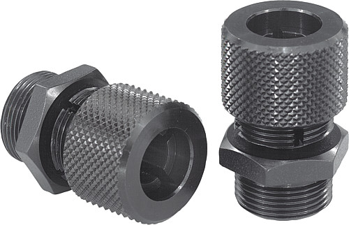 Norelem 33000-08 VERSCHRAUBUNG, MIT EINSPANNSCHAFT  8 - Norelem 33000 Verschraubung fuer Messuhren mit Einspannschaft Durchmesser 8