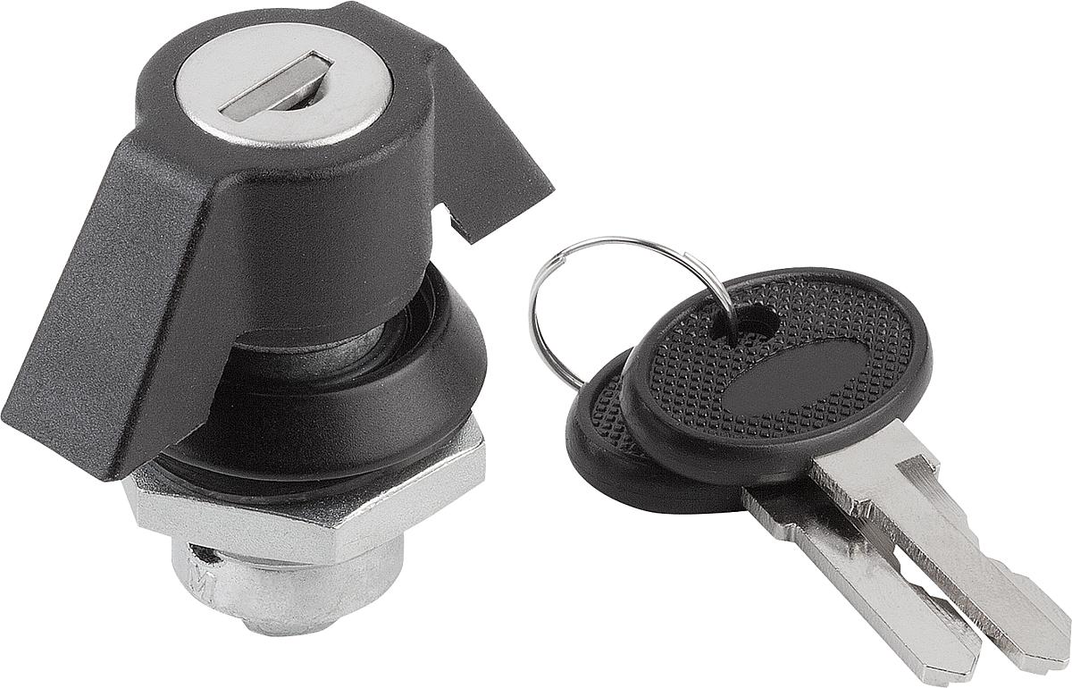 Kipp K0525.2183 DREHRIEGEL MIT KNEBELBETÄTIGUNG ABSCHLIEßBAR - K0525-2183 DREHRIEGEL MIT KNEBELBETAETIGUNG ABSCHLIEssBAR