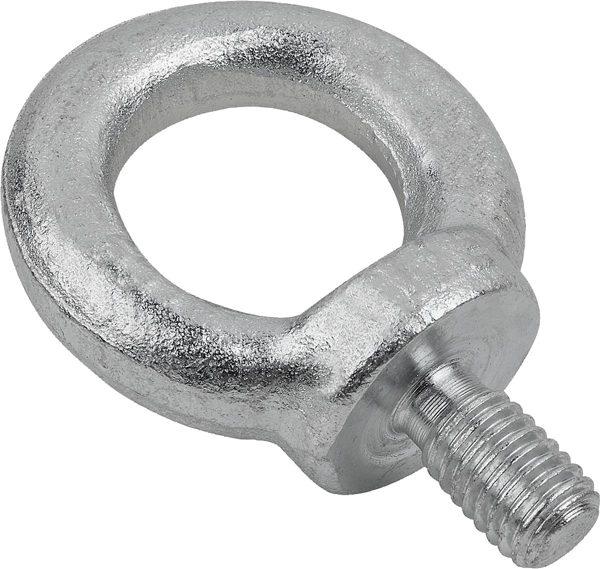 Norelem 07680-010 RINGSCHRAUBE FEST DIN580 M10X17, STAHL 1.1141 GALVANISCH VERZINKT - 07680-010 RINGSCHRAUBE FEST DIN580 M10X17 - STAHL 1-1141 GALVANISCH VERZINKT