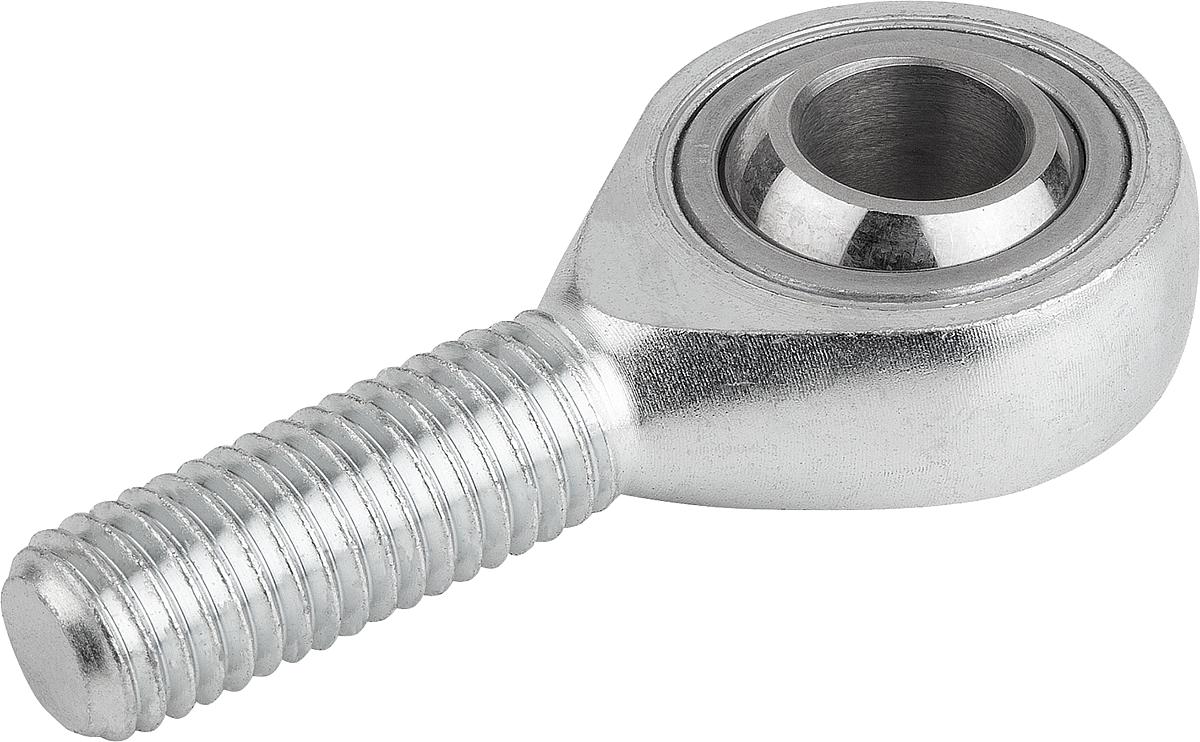 Kipp K0718.161 GELENKKOPF M. GLEITLAGERUNG LINKS, D=16H7 - K0718-161 GELENKKOPF MIT GLEITLAGERUNG LINKS - D 16H7