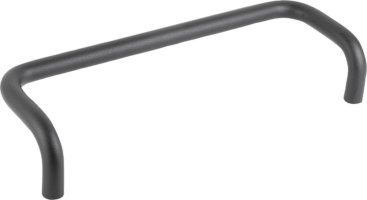 Norelem 06946-350082 MASCHINENGRIFF FORM A, A=350, SCHWARZ PULVERBESCHICHTET - 06946-350082 MASCHINENGRIFF FORM A - A 350 - SCHWARZ PULVERBESCHICHTET