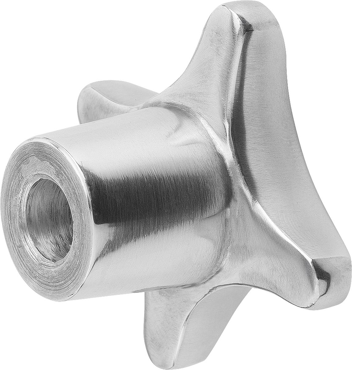 Kipp K0145.2080162 KREUZGRIFF FORM B, D1=80, D4=16H7, ALU, POLIERT - K0145-2080162 KREUZGRIFF FORM B - D1 80 - D4 16H7 - ALU - POLIERT