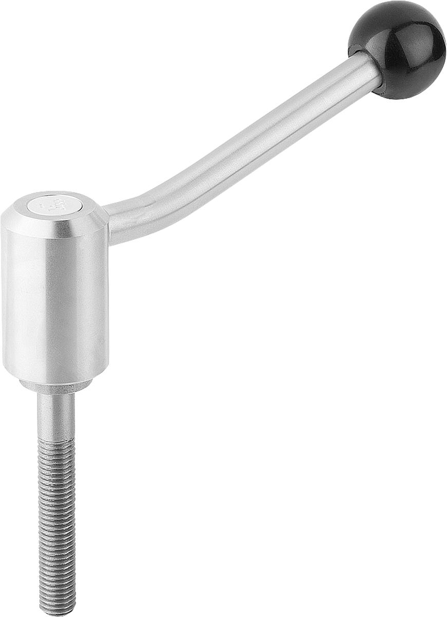 Kipp K0109.4161X60 SPANNHEBEL GR.4  M16X60, EDELSTAHL - K0109-4161X60 SPANNHEBEL GR 4 M16X60 - EDELSTAHL