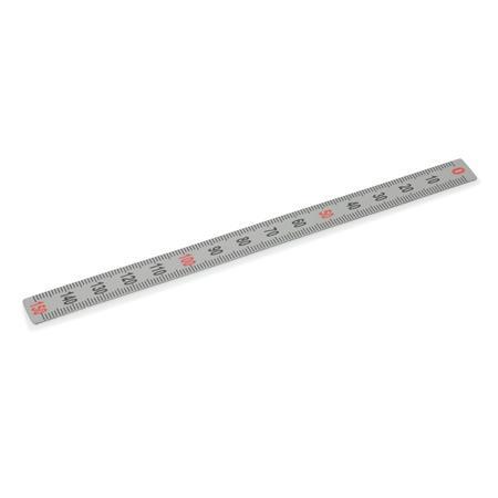 Ganter 711-KUS-100-S-M KUNSTSTOFF MASSSTAB - GN-711-Massstaebe-Kunststoff-Edelstahl