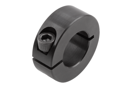 Norelem 07810-05001 KLEMMRING GESCHLITZT STAHL, BRÜNIERT D1=50 - NLM 07810-A Klemmringe geschlitzt - Form - A - Stahl - brueniert