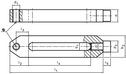 Halder 23700.0042 Spanneisen gerade lang, 12,5 x 156 - Spanneisen gerade Spanneisen - gerade - lang - 17 x 196
