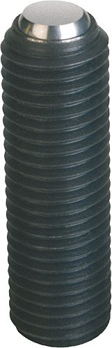 Kipp K0382.20810 KUGELDRUCKSCHRAUBE FORM B, OHNE KOPF, D1=M8X1, L2=10,3 - KIPP K0382-B Kugeldruckschrauben ohne Kopf mit Fei