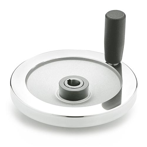 Ganter 321.5-250-K22-D-ZI SICHERHEITS HANDRAD - GN 321-5 Sicherheits Handraeder mit Nadellager-Abbildung