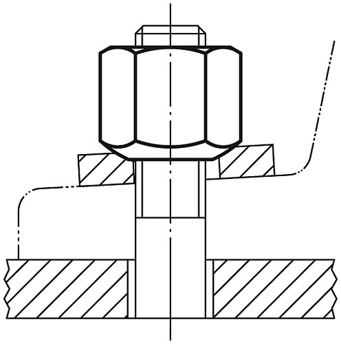 DIN 6330 SECHSKANTMUTTER, EDELSTAHL, 1,5D HOCH, M12 - KIPP K0702 Sechskantmuttern 1 5D hoch DIN 6330 erweitert