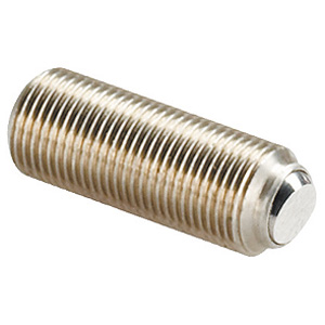 Halder 22720.6062 Kugeldruckschraube ohne Kopf mit Feingewinde M 6 x 0,5 x 16,8, volle Kugel rostfreier Stahl - Kugeldruckschrauben Kugeldruckschraube - ohne Kopf - mit Feingewinde