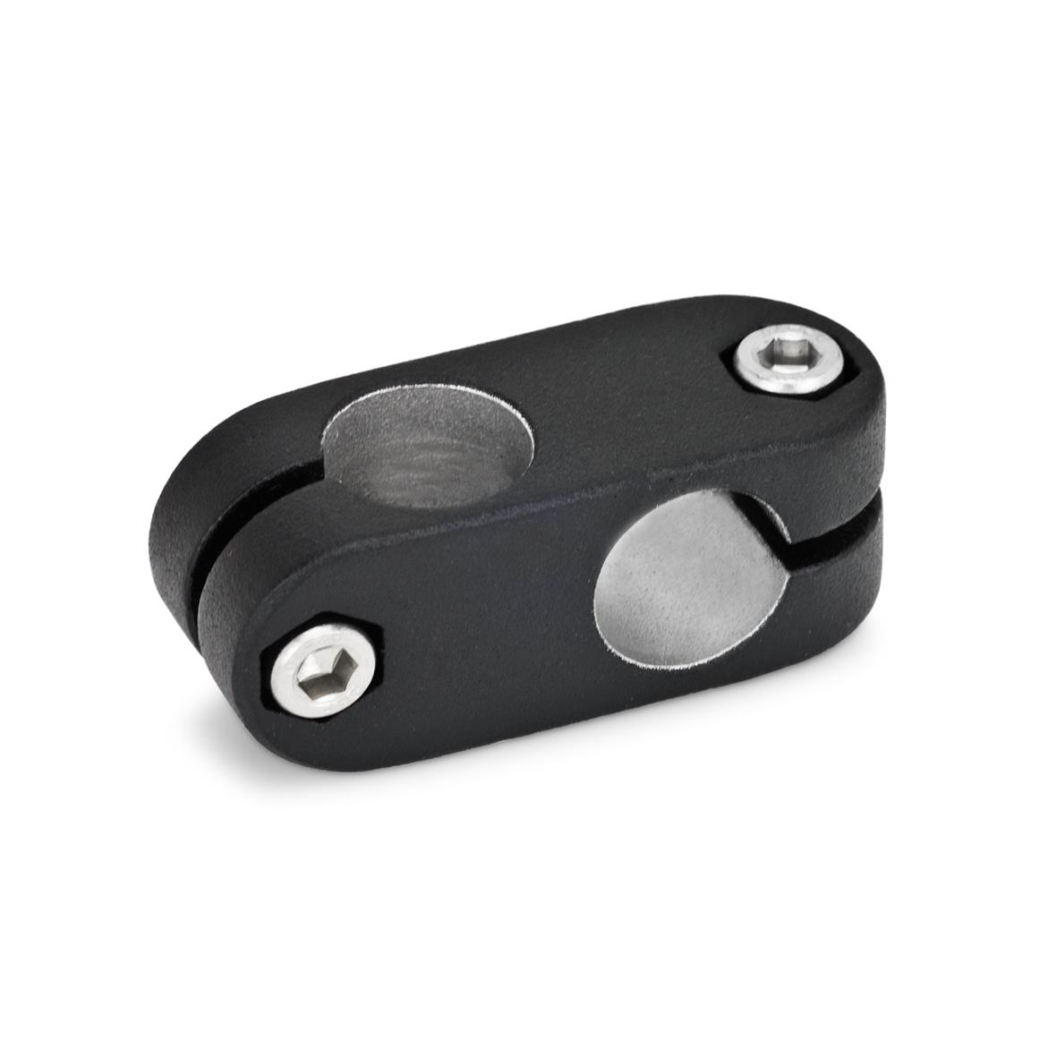 Ganter 131-B10-B10-2-BL KREUZ KLEMMVERBINDER - GN-131-Kreuz-Klemmverbinder-Aluminium-SW-schwarz-RAL-9005-strukturmatt-Abbildung