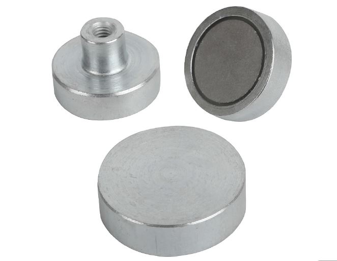 Norelem 09066-01 FLACHGREIFER AUS SECOLIT, FORM A, D=6 - Norelem 09066 Flachgreifer aus SmCo