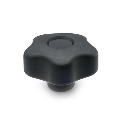 Ganter 5337.6-43-M6 Softline Sterngriffe, Kunststoff - GN 5337-6 Softline Sterngriffe - Kunststoff-Abbildung