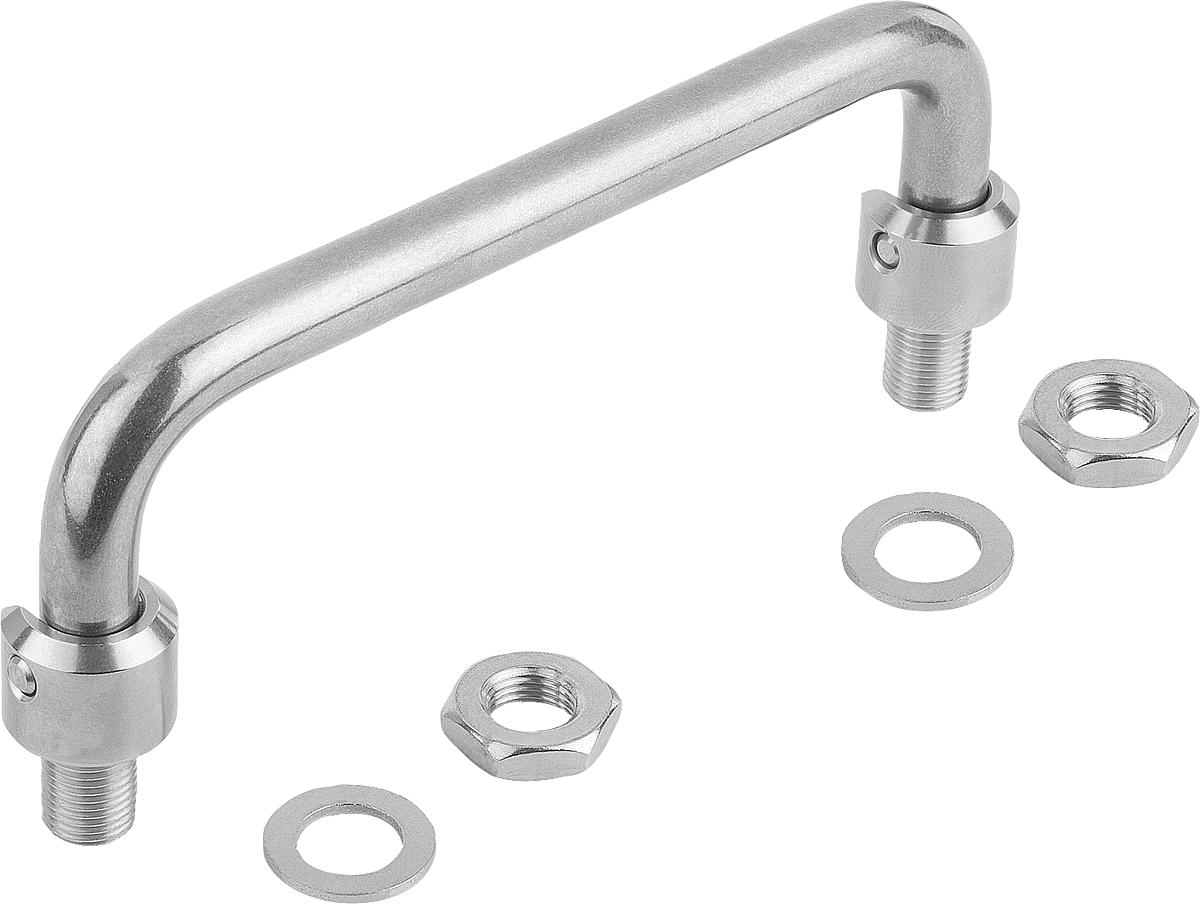 Kipp K0218.1803 MESSGERÄTE KLAPPGRIFF FORM C, A=180 - K0218-1803 MESSGERAETE KLAPPGRIFF FORM C - A 180