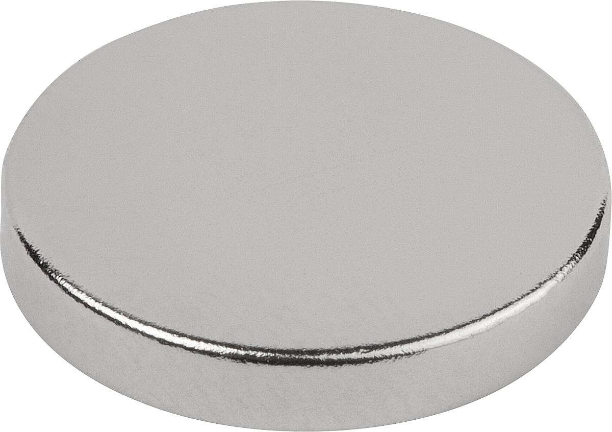 Norelem 09000-08 ROHMAGNET SCHEIBENMAGNET NDFEB, D=8 ±0,1 - 09000-08 ROHMAGNET SCHEIBENMAGNET NDFEB - D 8